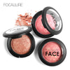 Image of 6 Colors Makeup Baked Bronzer Blusher With Brush