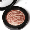 Image of 6 Colors Makeup Baked Bronzer Blusher With Brush