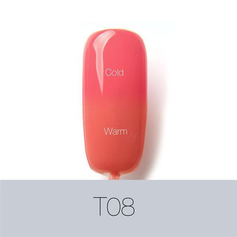UV Temperature Changing Colors Gel