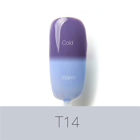 UV Temperature Changing Colors Gel