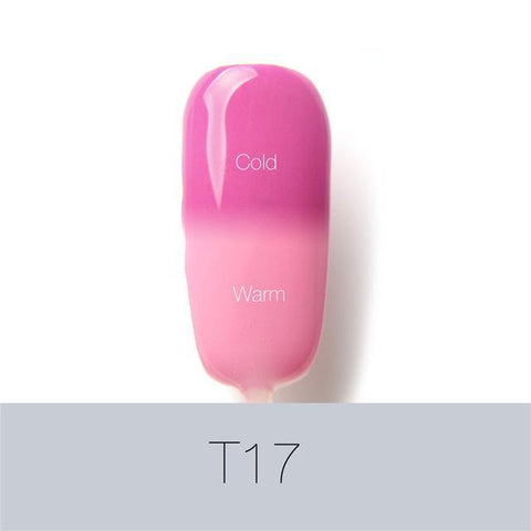 UV Temperature Changing Colors Gel