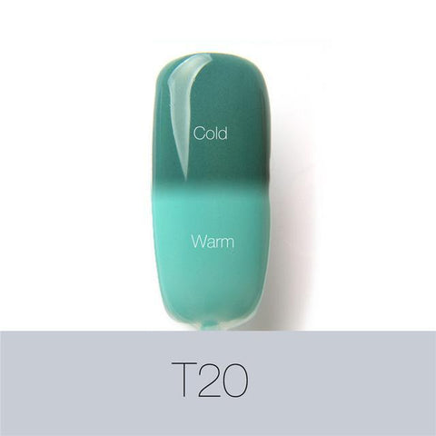 UV Temperature Changing Colors Gel