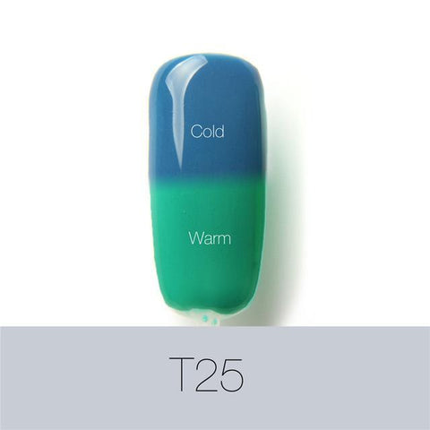 UV Temperature Changing Colors Gel