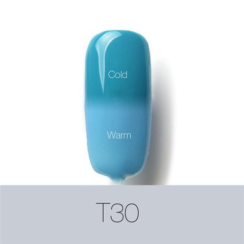UV Temperature Changing Colors Gel