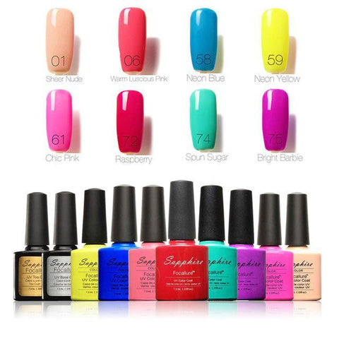 Pro Soak-off Nail Gel Polish Starter Kit