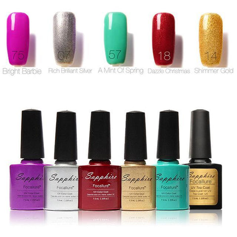 Pro Soak-off Nail Gel Polish Starter Kit