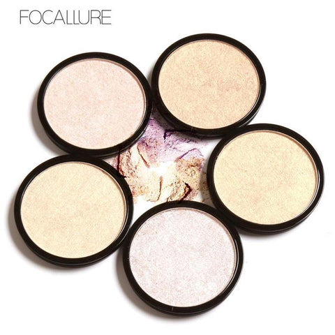 5 Colors Illuminator Brightening Face Pressed Highlighter