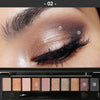 Image of 10Pcs Natural Eye Makeup Light Eye Shadow Palette Set