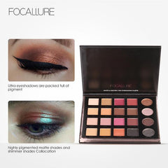 FOCALLURE New 20 Colors Matte&Electric Pro Eyeshadow